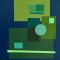 Green on Blue No. 2