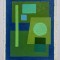 Green on Blue No.3