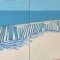 Beach Stripes Diptych